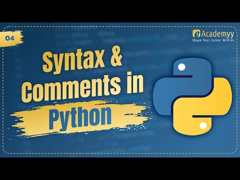 Python Syntax & Comments (2025) ✍️ | Learn How to Write Clean Python Code