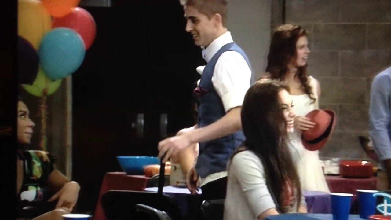 Luke from the music room performed at a Manders welcome back party and Abby wants to be invited EPI