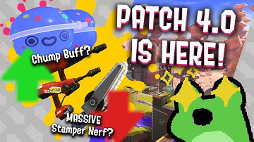 PATCH 4.0 IS HERE AND ITS BAD? | Splatoon3 Sizzle Season Patch Notes