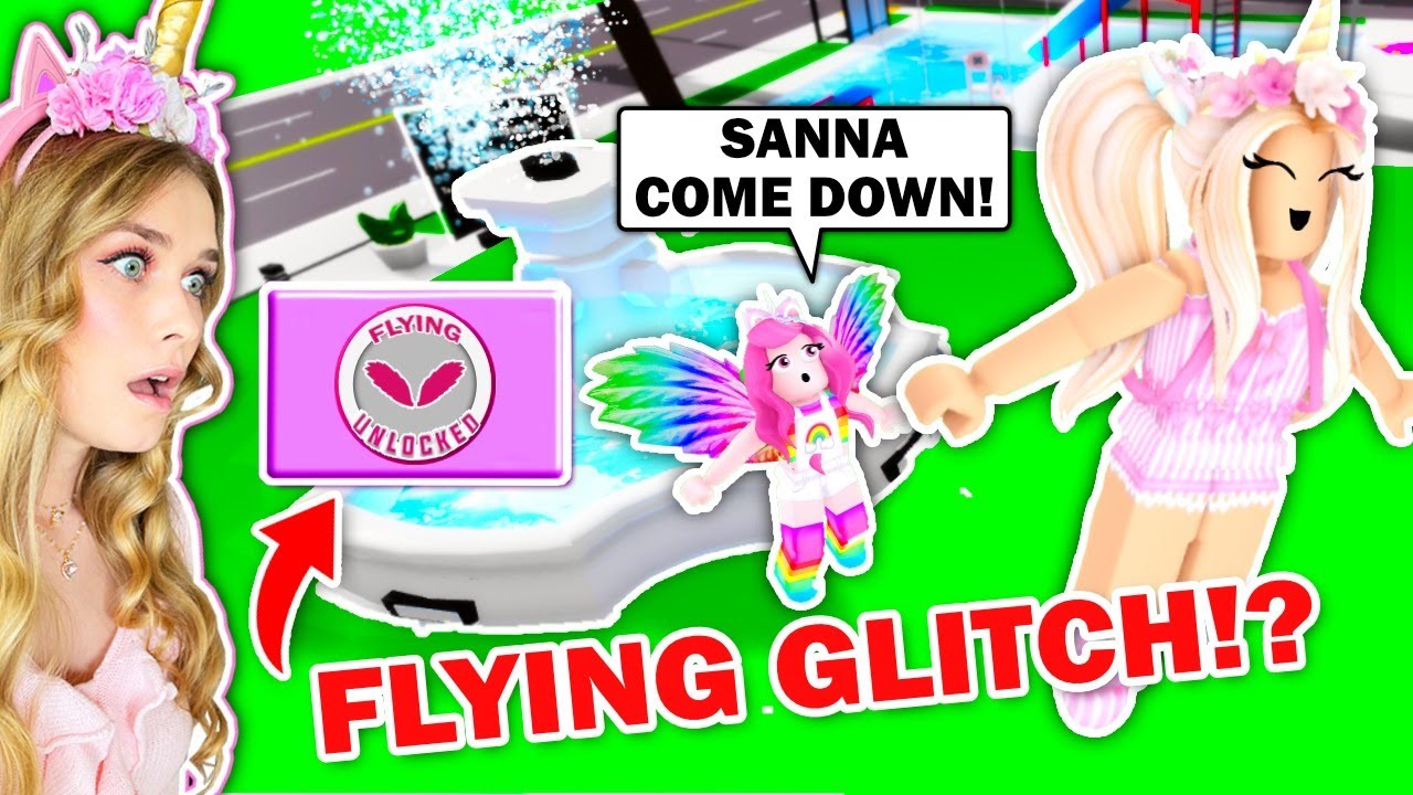 I Tried The NEW FLYING HACK In Brookhaven With SANNA! (Roblox) 