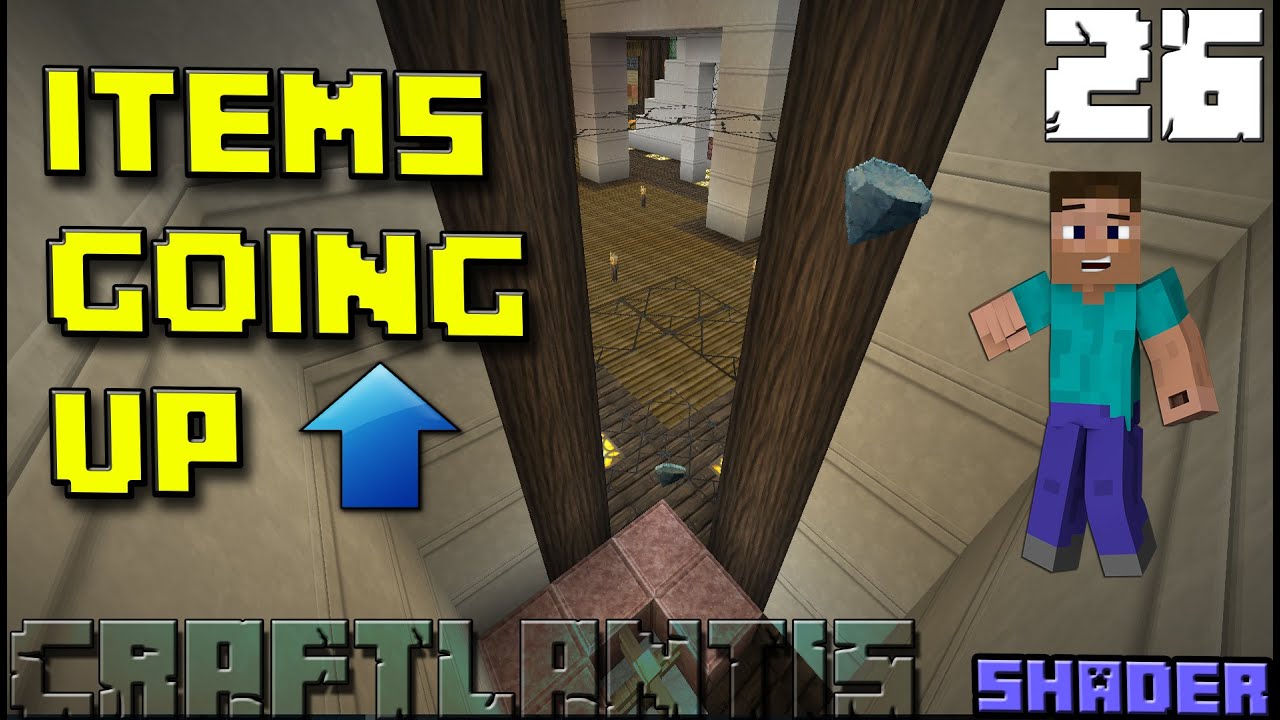 Item Elevator - Minecraft (Craftlantis ~ Ep.26)
