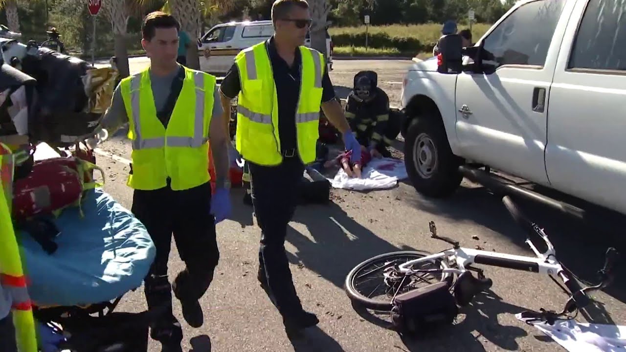 Volusia County e-bike crash simulation provides valuable training for first responders