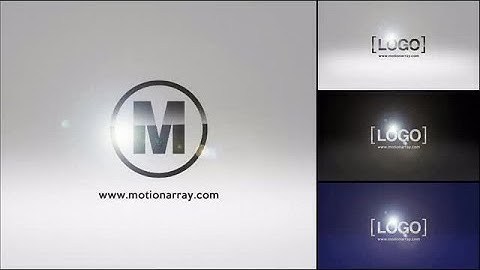 Clean Logo Intro After Effects Templates
