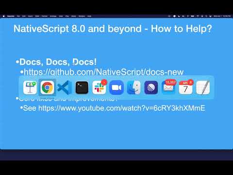 NativeScript Community Update April 7, 2021