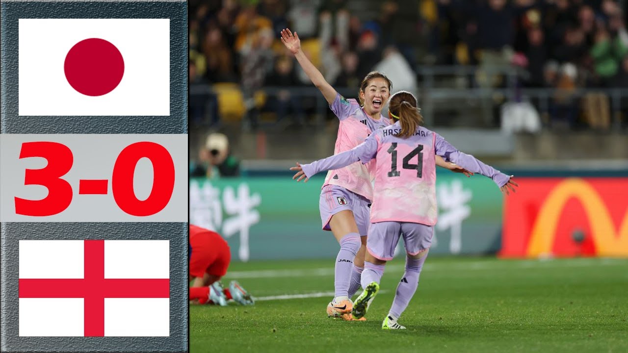 日本 vs イングランド ハイライト | 女子サッカーフレンドリー