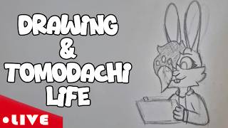 Drawing and tomodachi life @SilverBoio1253
