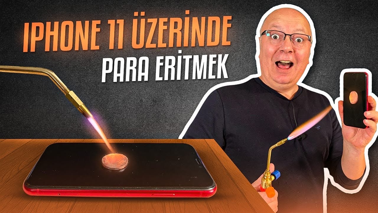 IPHONE VS 1200 DERECE KAYNAK MAKİNESİ - SAĞLAM KALDI MI?