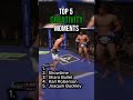 Top 5 Creativity Moments #ufc #mmafighter #mma #ufcfighter #specially #unique#creative