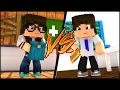 MINECRAFT: RICO VS POBRE NA ESCOLA (MACHINIMA)