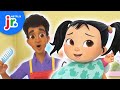 Cece&#39;s Funnies In My Tummy Haircut Song! 👧✂️ CoComelon Lane | Netflix Jr