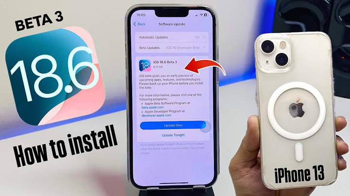 iOS 18.6 on iPhone 13 - How to Download & Install iOS 18.6 Beta 3 on iPhone 13