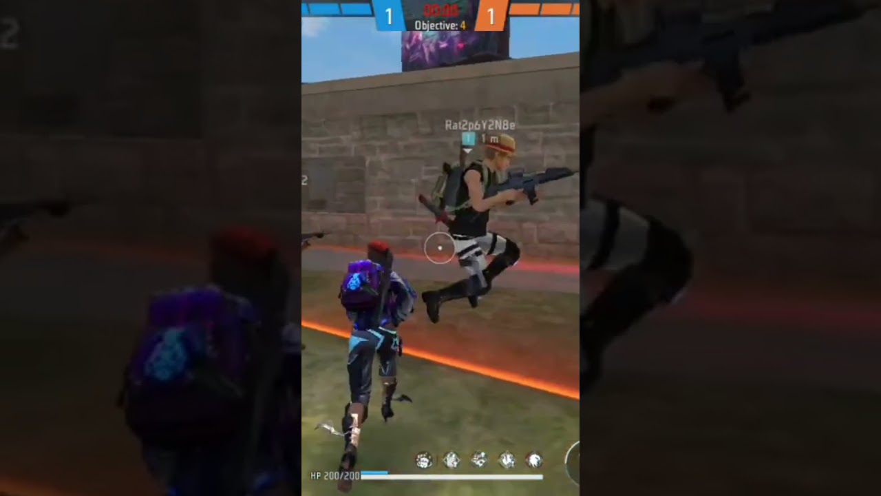 Free fire Max Challenge 1 Vs 1 / Vj Paper Gameing 