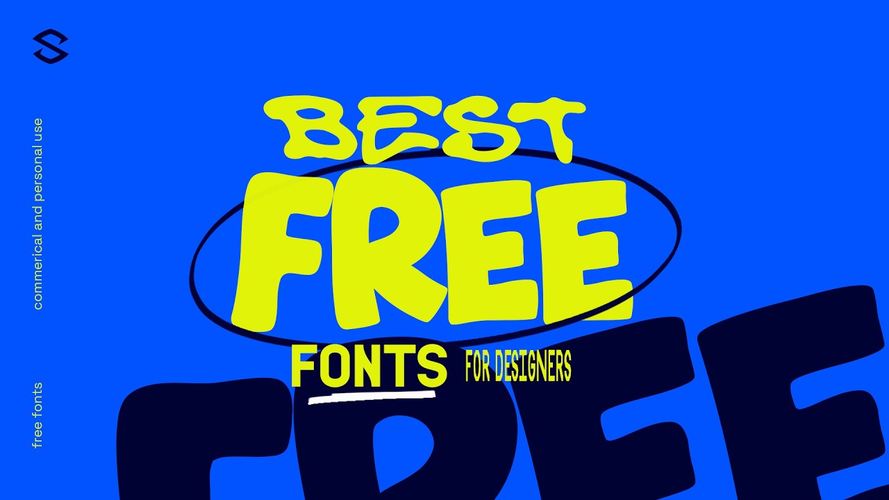 Best Free Fonts for Graphic Designers - April - YouTube