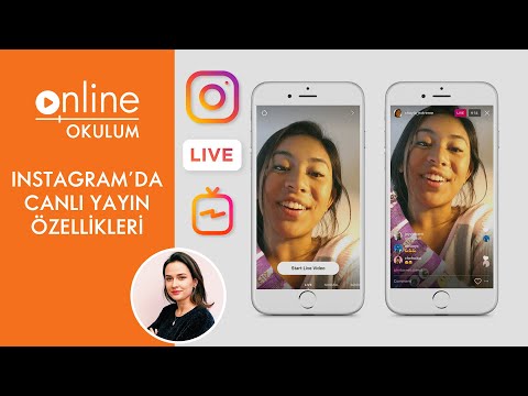 Video: Instagram'da çevrimiçi olarak nasıl yayınlanır?