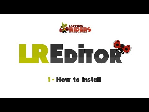 LREditor - How to install