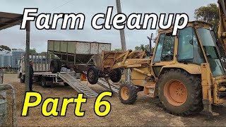 The Great Farm Clean-up Part 6 - Good Progress in the Barn and Loading Old Machinery Relics!