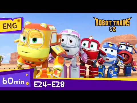 Robot TrainS2 | EP24~EP28 (60min) | Full Episode | ENG