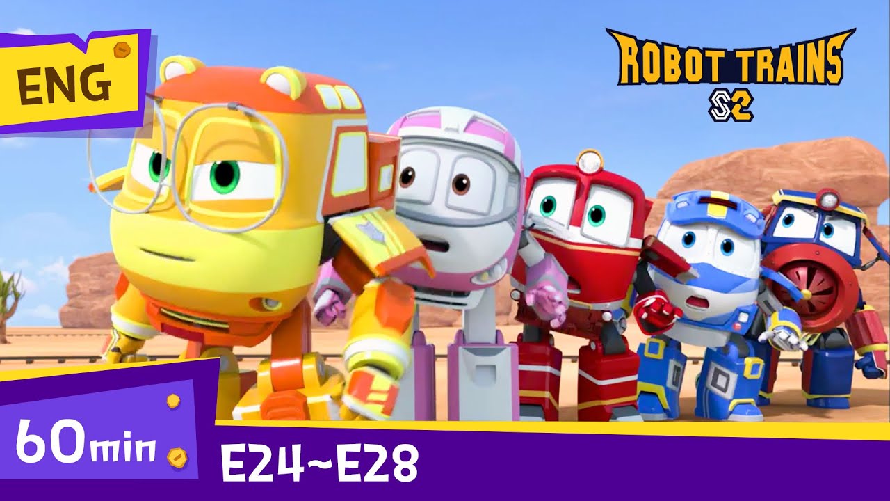 Robot TrainS2  EP24EP28 60min  Full Episode  ENG