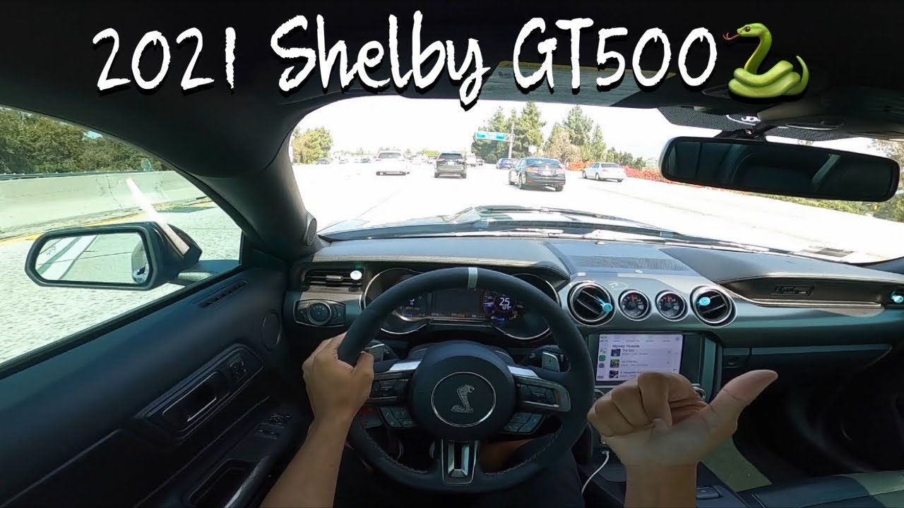 First Time Driving A Mustang! Honest Review Of The New 2021 GT500 - YouTube