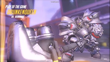 Overwatch - Block the self destruct and then retake (Reinhardt POTG)