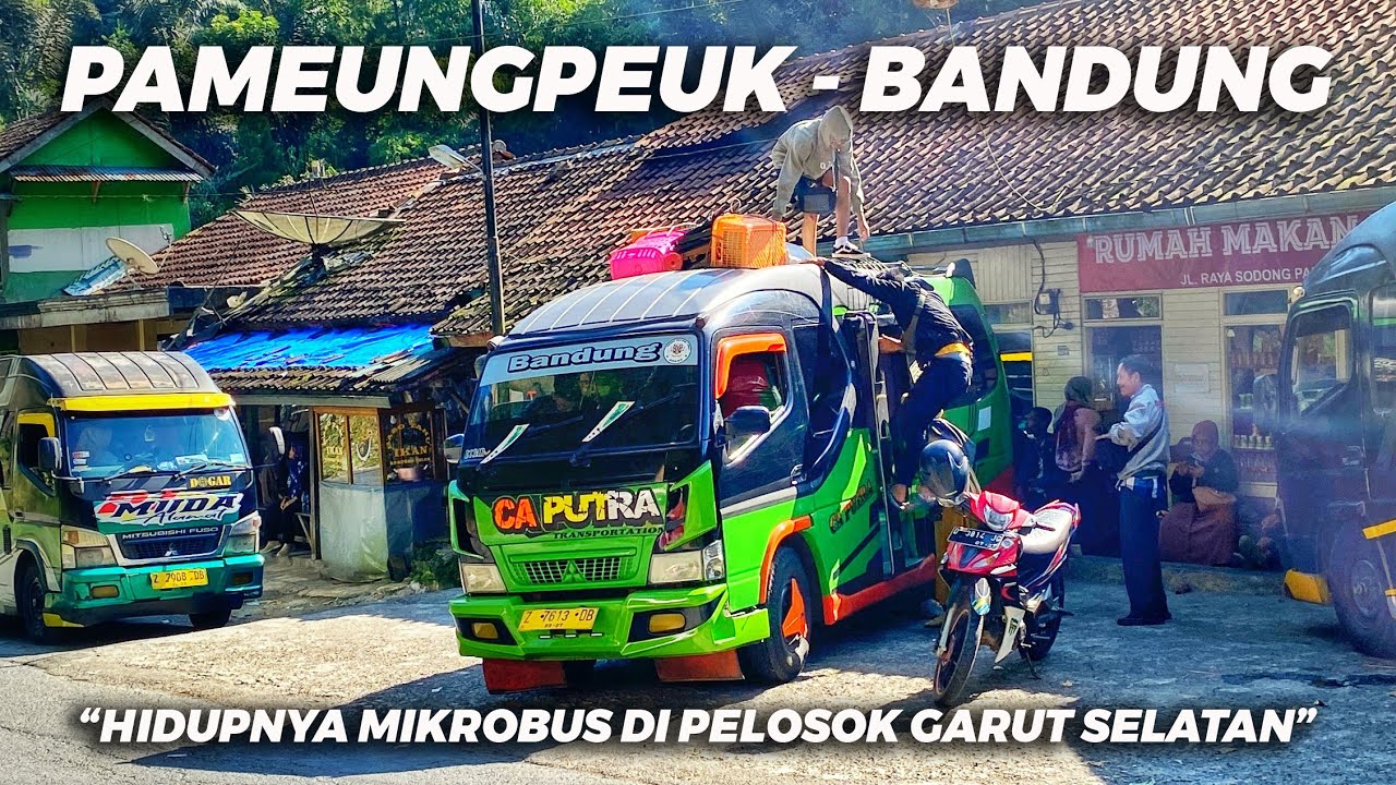 Kehidupan Luar Biasa Transportasi di Pedalaman Garut! Trip Naik CA PUTRA di Jalur Pegunungan Ekstrim