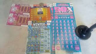 2021 UK scratchcards PART 1 1st of january scratch cards  another video from national lottery cards