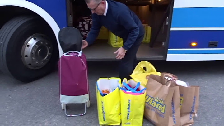 Jörlanda Buss på Gekås i Ullared!!