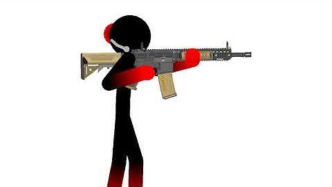 (Sticknodes) MK18 reload animation test