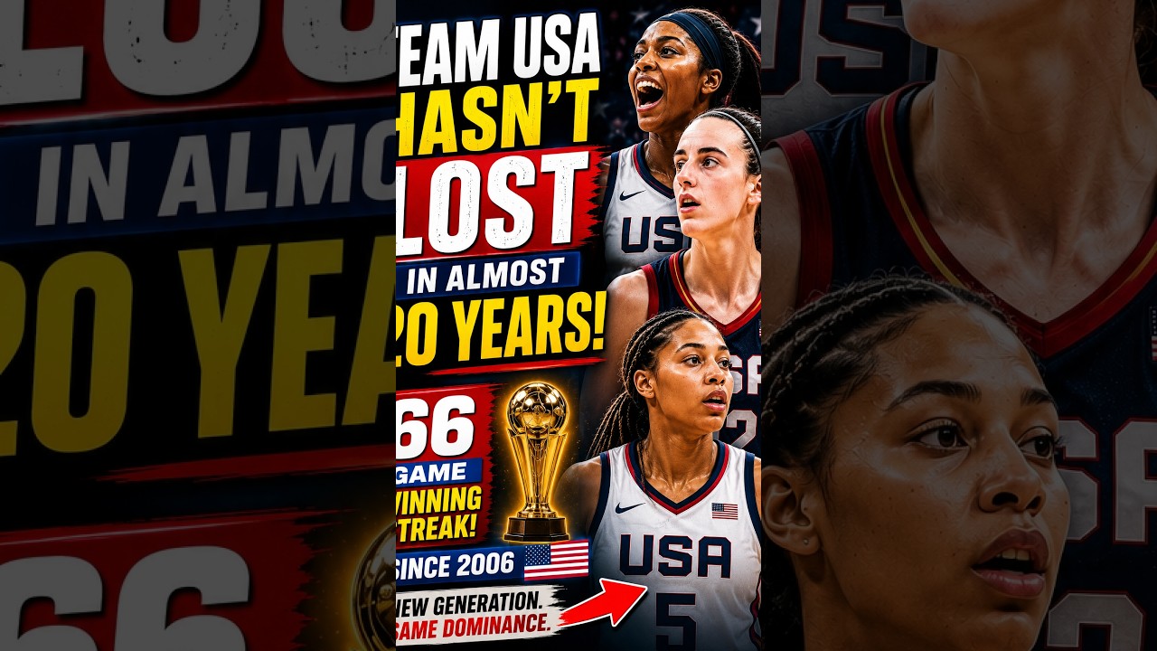 ⁣Team USA’s 20 Year Streak 🇺🇸🔥 #wnba2026 #basketball #wnba