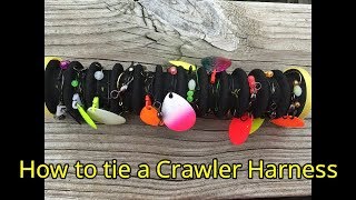 How to tie a Crawler Harness