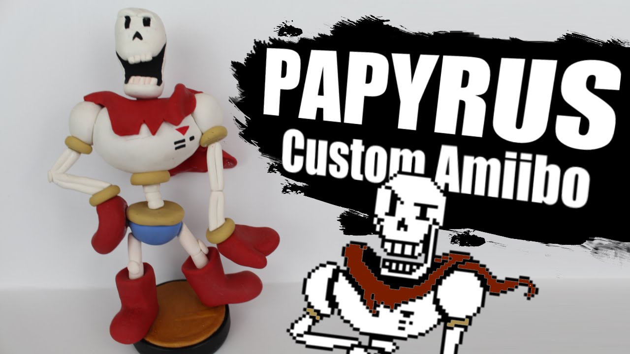 PAPYRUS - UNDERTALE CUSTOM AMIIBO | Custom Amiibo Ep. 9