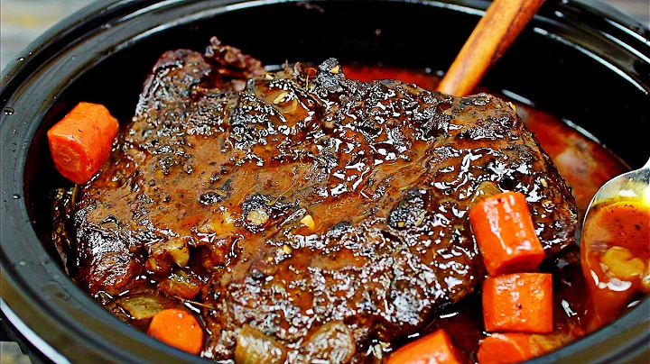 Slow Cooker Beef Pot Roast Recipe - How to Make Fl...