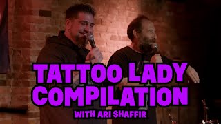 Tattoo Lady Compilation | Big Jay Oakerson | Crowdwork with Ari Shaffir