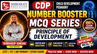02 CDP No Booster MCQ Series- Principal Of Development