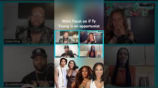 Mimi Faust on Ty Young being opportunist #carlosking #lamh #basketballwives #rhoa #own #bravotv #vh1