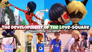 The Development Of Adrinette Throughout The Show Miraculous Ladybug Adrixnette