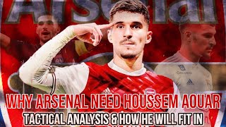 Why Arsenal NEED Houssem Aouar !! | Tactical Analysis & How Will He Fit In