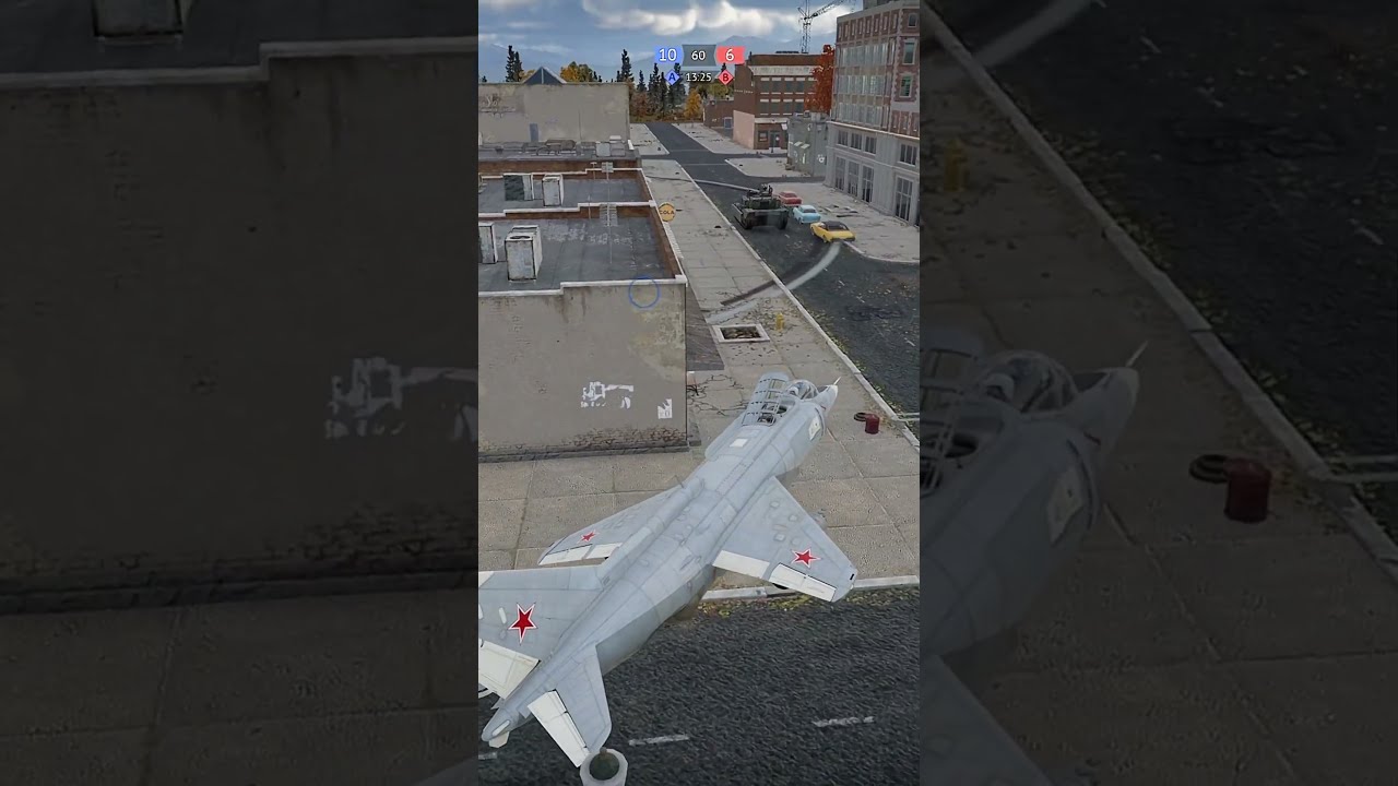Getting A VERY CLOSE Air Support Kill War Thunder