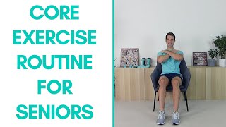Simple Seated Core Workout For Seniors 10-Minutes More Life Health