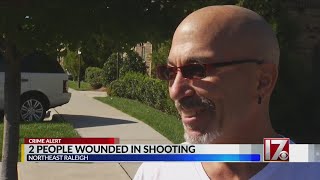 Neighbors react after 2 wounded in broad-daylight Raleigh shooting
