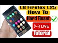 How To Hard Reset LG L25. By Abu Fariz Frp Master