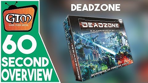 Deadzone by Mantic Games | Game Trade Minute | (A 60 Second #Tabletopgaming Snapshot)