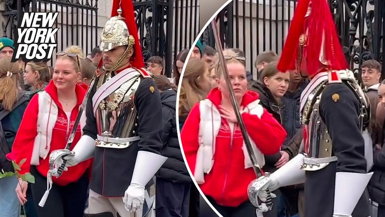King’s Guard screams in tourist’s face during photo op ‘Do not touch
