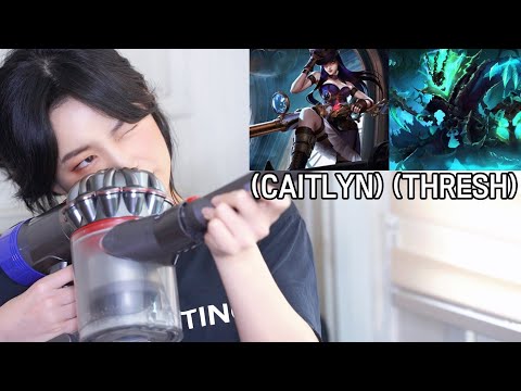 ASMR | 이것은 <strong>롤</strong> 쓰레쉬&amp;amp; 케이틀린 후시녹음 <strong>하는</strong> 장면입니다.