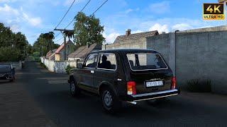 Lada Niva 2121 V5.5 1.47 - Euro Truck Simulator 2 Logitech G29 Gameplay