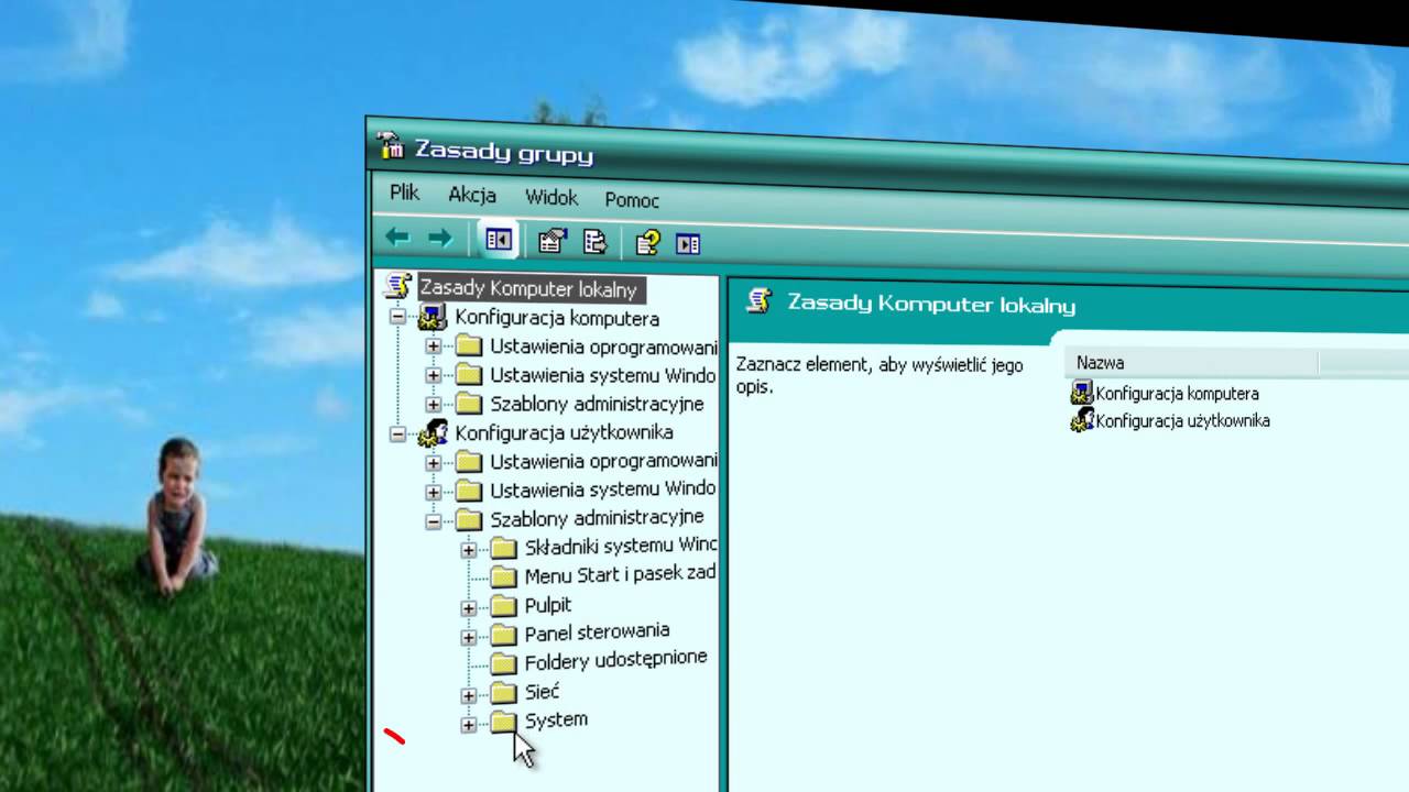 jak wyłaczyc autoodtwarzanie w systemie Windows XP - YouTube