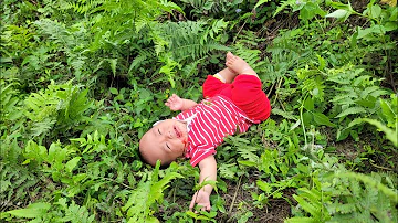 Single mother - continues to harvest melon gardens to sell - Orphans