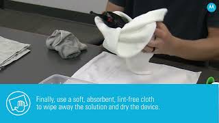 Instructional Video On Cleaning Your Devices And Accessories