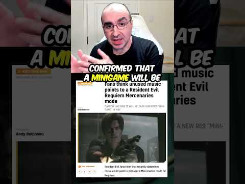 Resident Evil Requiem Mercenaries Mode Speculation