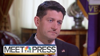 Paul Ryan: Refugee Order Could Have Been Done Better (Full Exclusive) | Meet The Press | NBC News